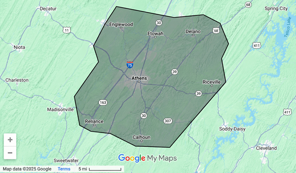 Service Map Etowah