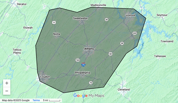 Service Map Sweetwater